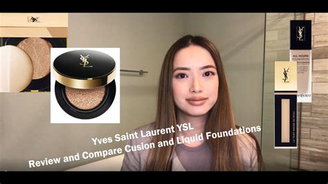 review cushion ysl và dior